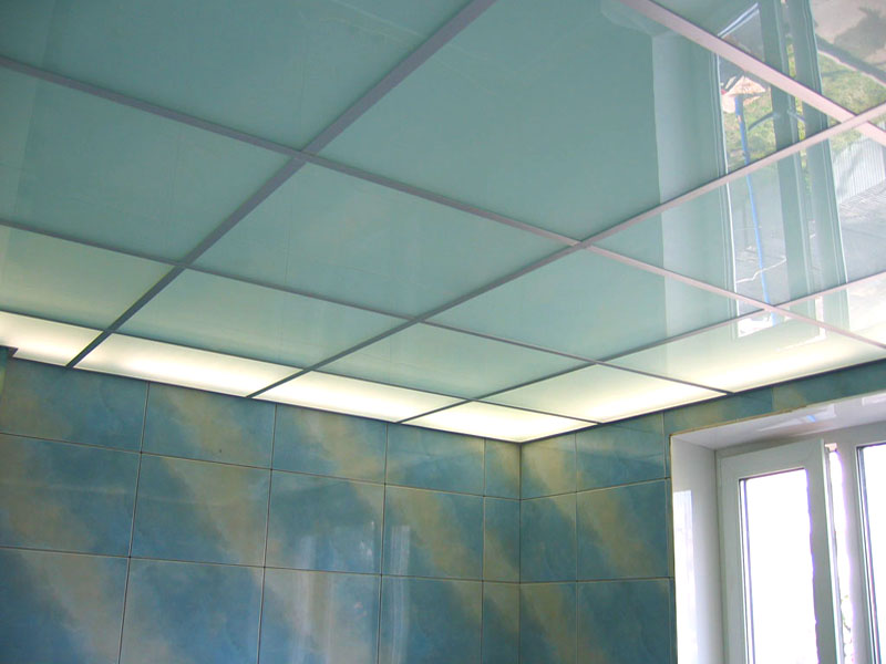 подвесной потолок стеклянный armstrong