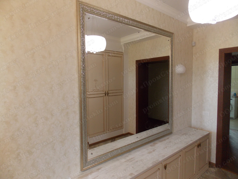 Зеркало большого формата в багете г. Екатеринбург