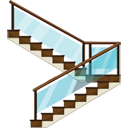 Стеклянные ограждения лестниц